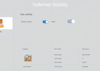 Temporarily Hiding or Showing Products in TopRental