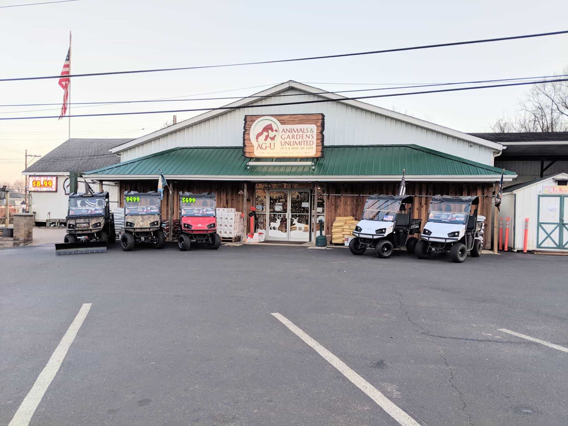 Animal & Gardens Unlimited storefront