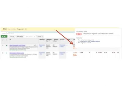 My ad is disapproved. What does that mean and how does NMR fix it?