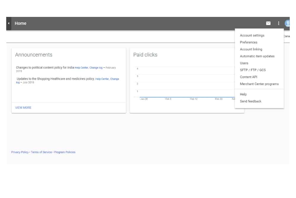 Adding Users to Google Merchant Center Account